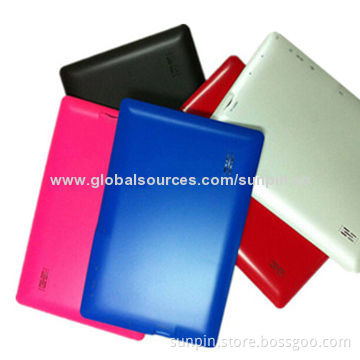 Cheap wholesale colorful 7-inch mini tablet PC with HD screen 1,024*600 dual camera